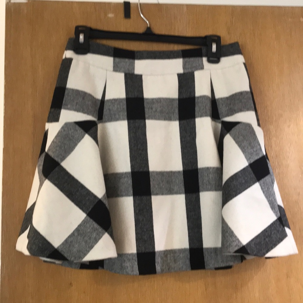 Banana Republic plaid skirt
